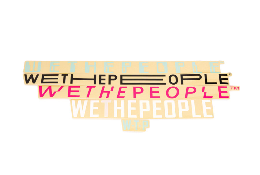WETHEPEOPLE｜4 BIG STICKER PACK