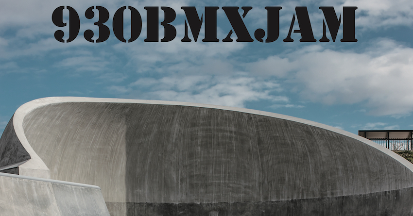 山形県寒河江市にある寒河江スケートパークで930 BMX JAMが開催