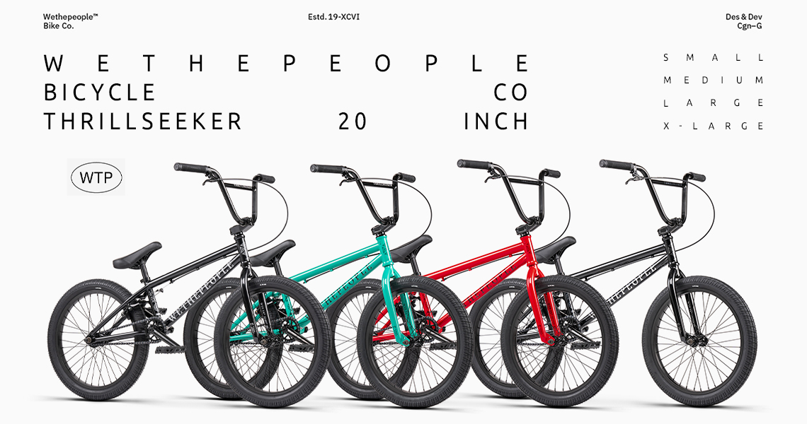 WETHEPEOPLE ウィーザピープル - BMX専門のZEN DISTRIBUTION