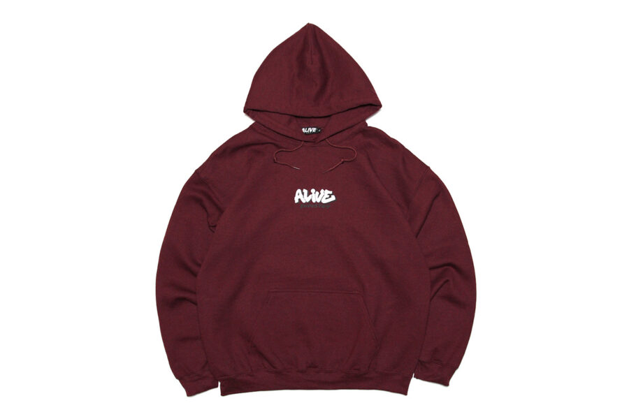 THROW UP LOGO HOODIE